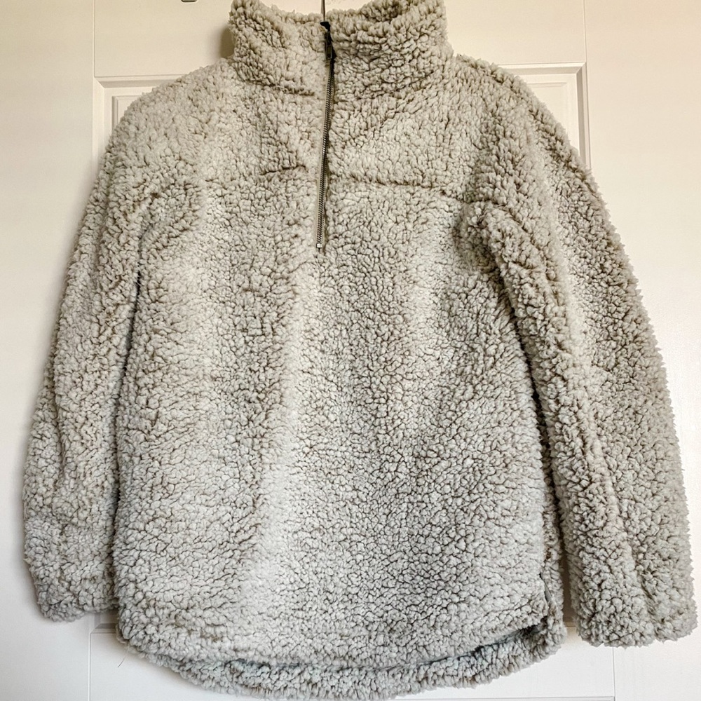 Sherpa Quarter Zip Pullover